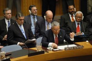 Colin powell show proof of Iraq chamical weapon