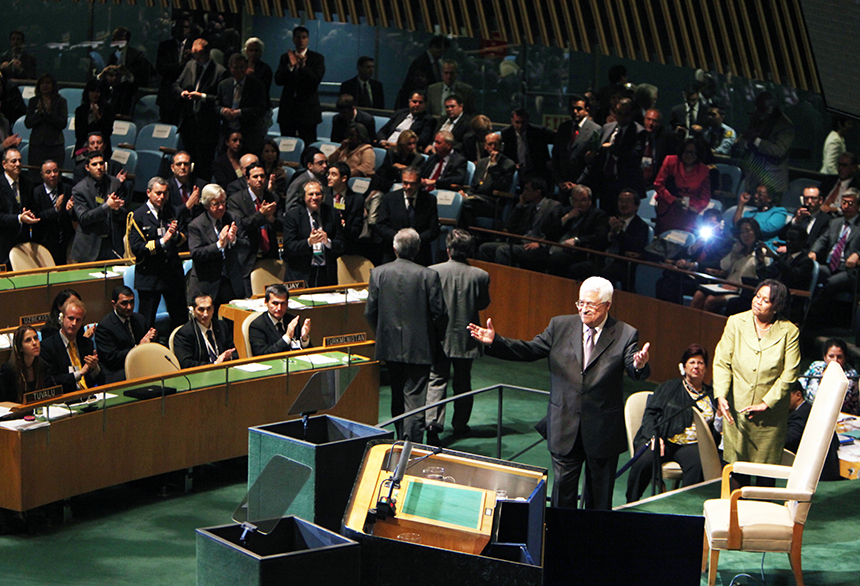 Mahmou Abbas President of Palestine State